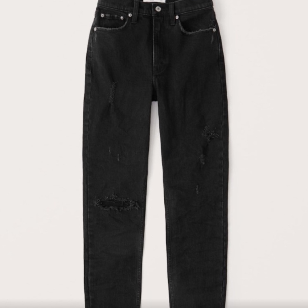 Abercrombie & Fitch women’s  Black Straight Jeans